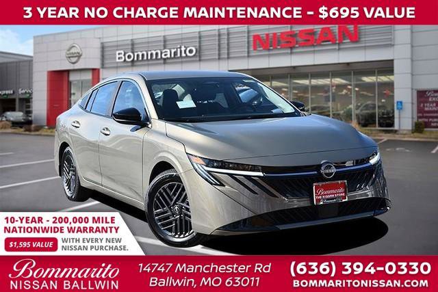 New 2026 Nissan Sentra SV w/ Floor Mat Package FWD image 1
