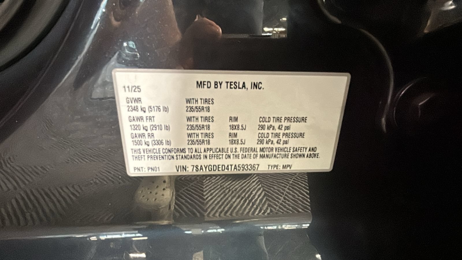 Used 2026 Tesla Model Y 2WD image 12