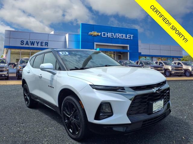 Certified 2022 Chevrolet Blazer RS w/ Enhanced Convenience Package