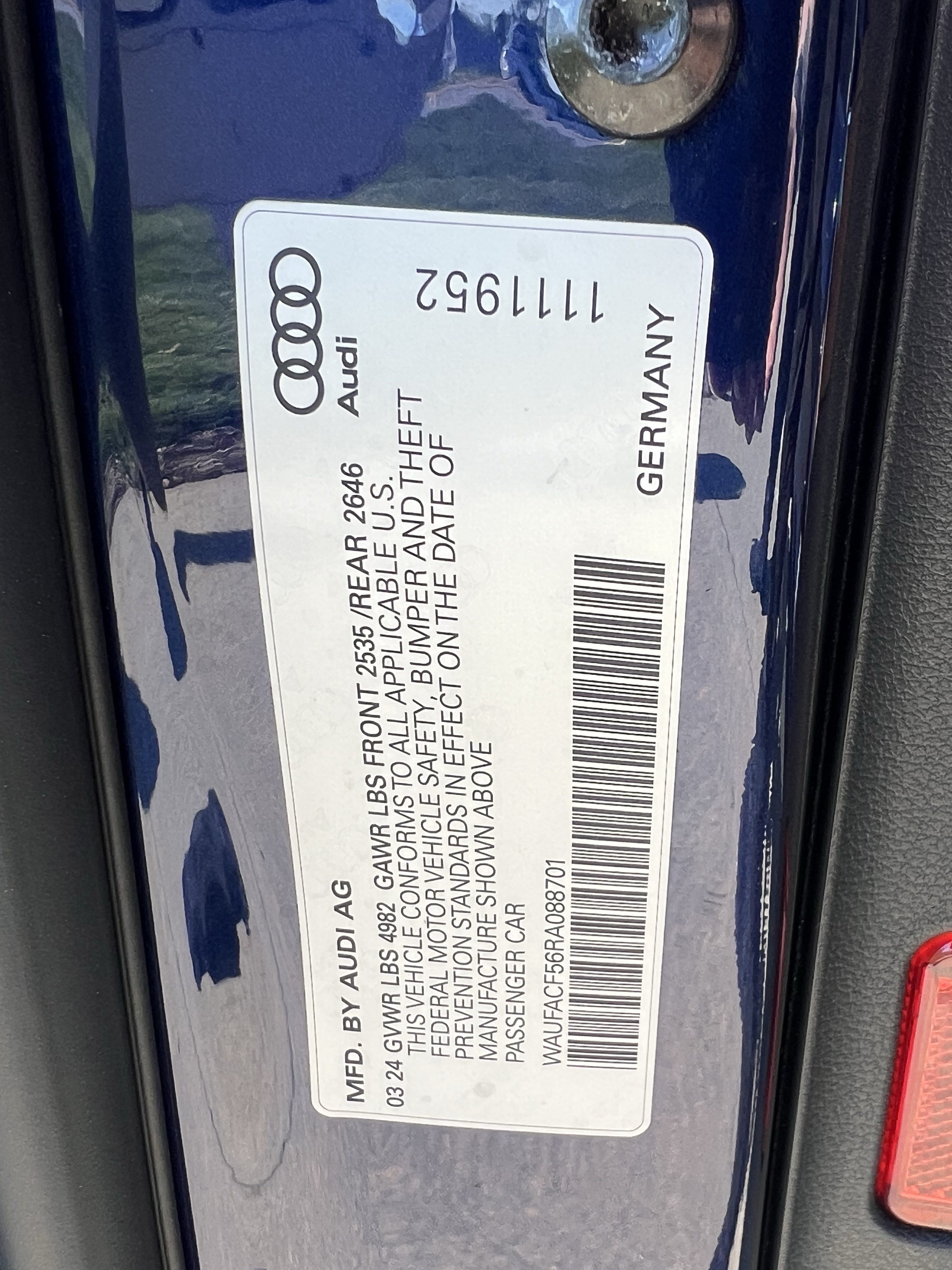 Used 2024 Audi A5 2.0T Premium Plus w/ Premium Plus AWD/4WD image 37