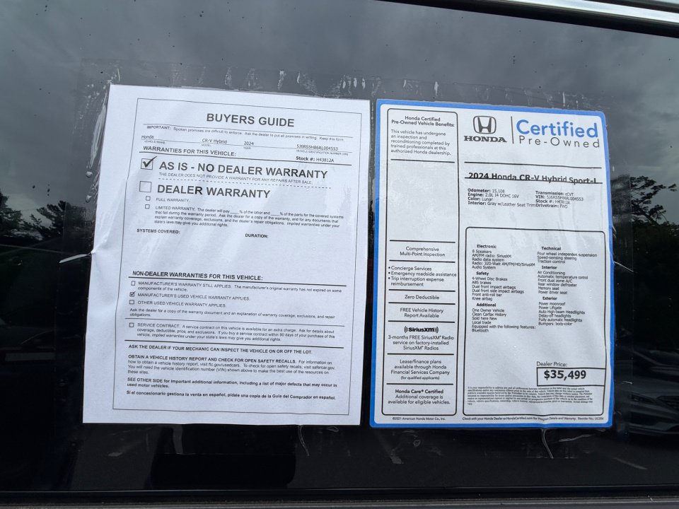Certified 2024 Honda CR-V Sport-L image 37