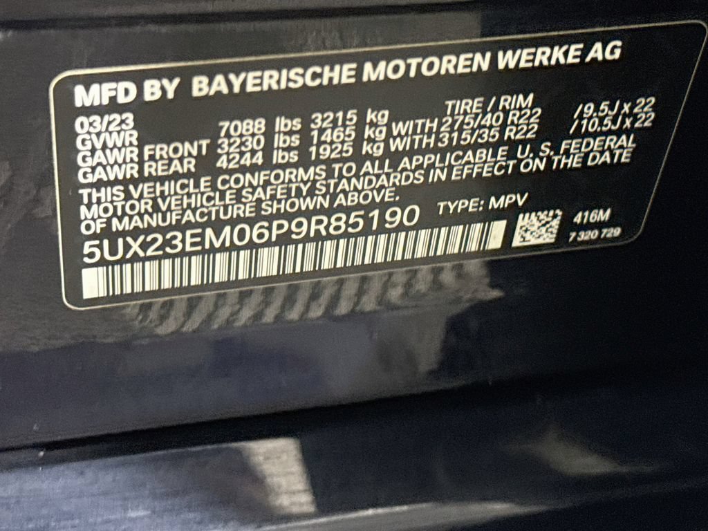Used 2023 BMW X7 xDrive40i w/ Executive Package AWD/4WD image 37