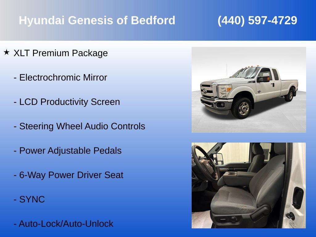 Used 2011 Ford F250 XLT w/ XLT Premium Pkg AWD/4WD image 7