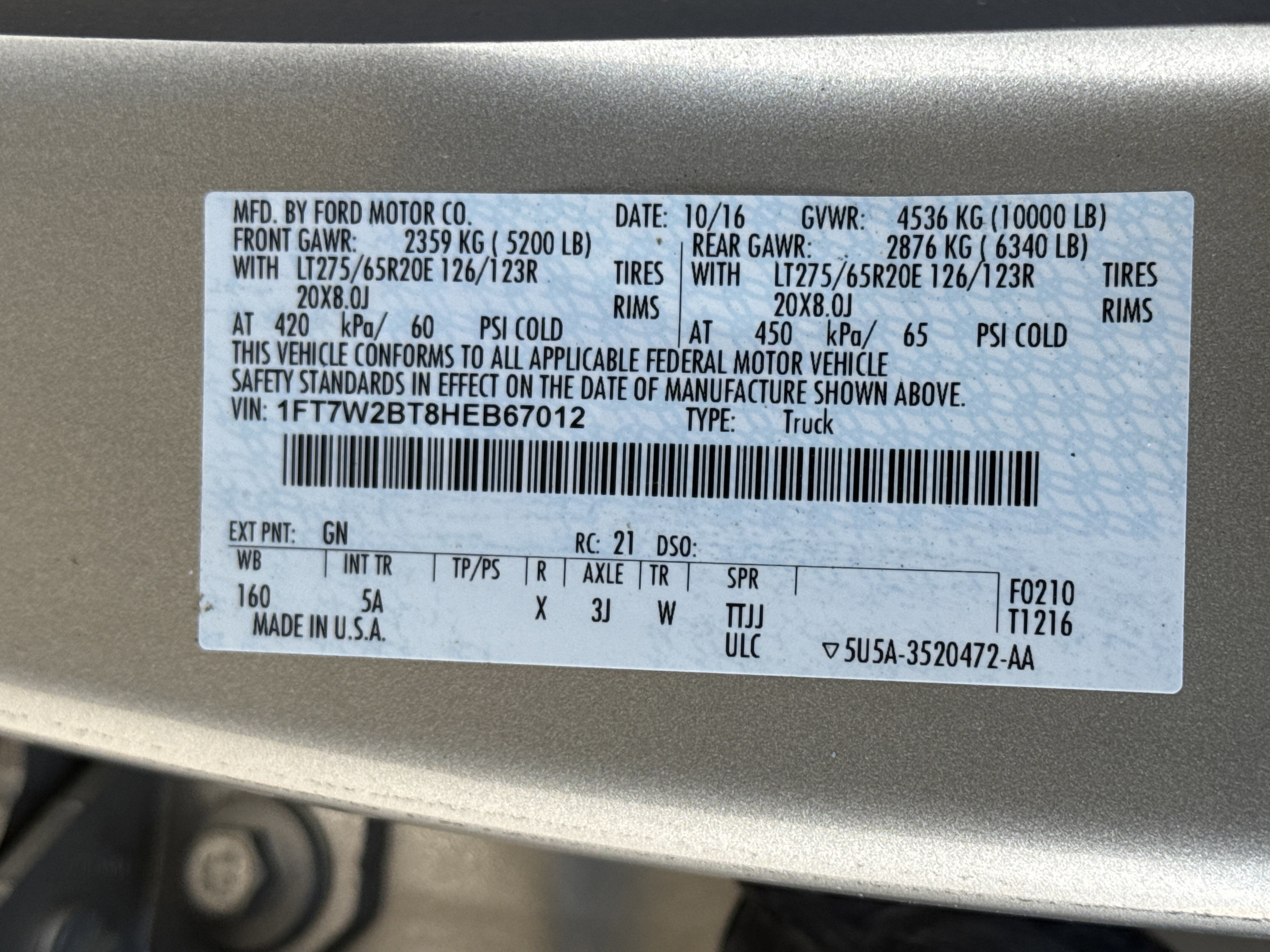 Used 2017 Ford F250 Lariat w/ FX4 Off-Road Package image 34