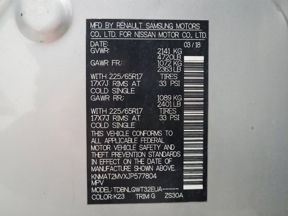 Used 2018 Nissan Rogue SV image 33