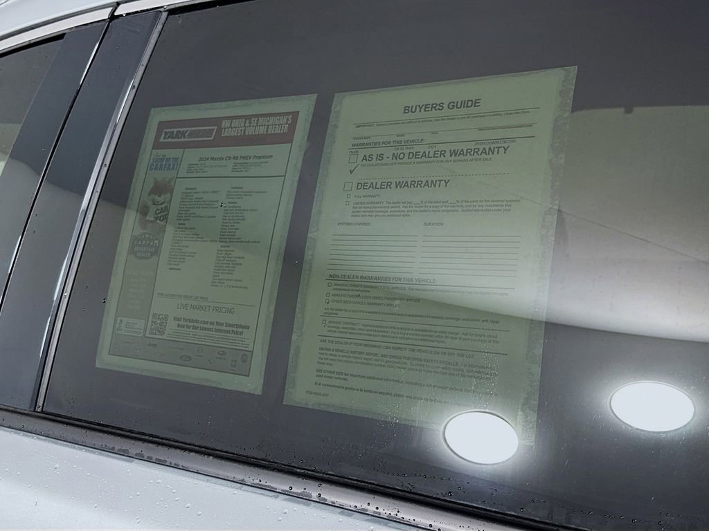 Certified 2024 MAZDA CX-90 Plug-In Hybrid w/ Premium Pkg image 12