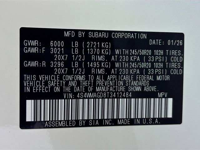 New 2026 Subaru Ascent Limited image 34