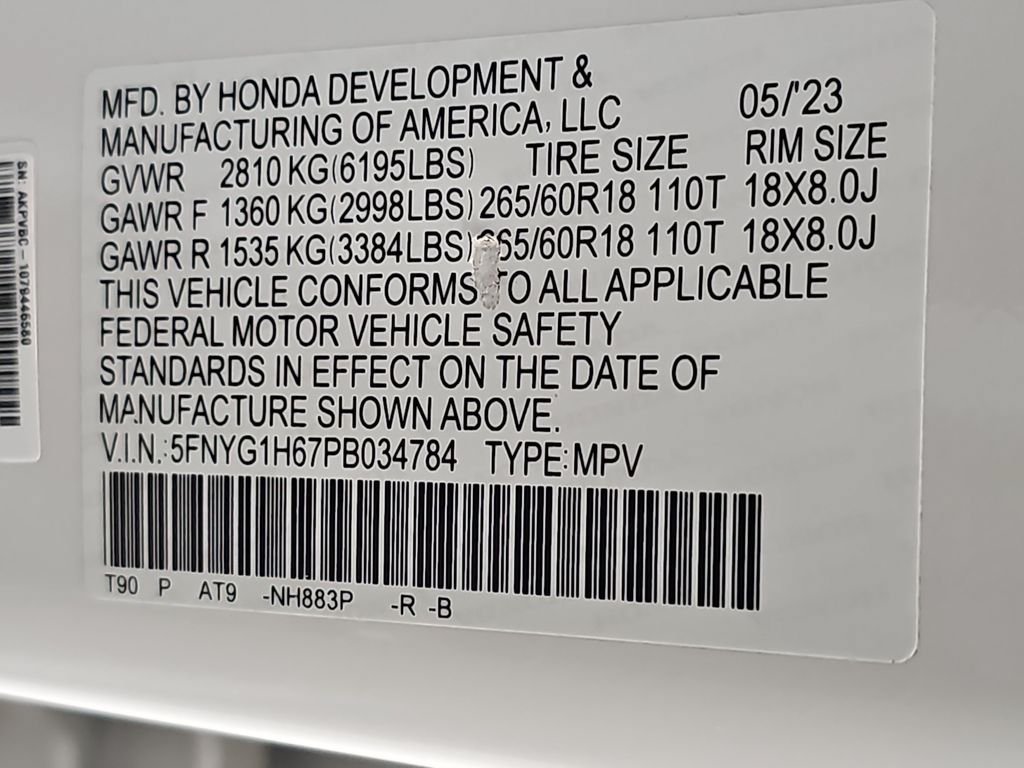 Used 2023 Honda Pilot TrailSport image 37