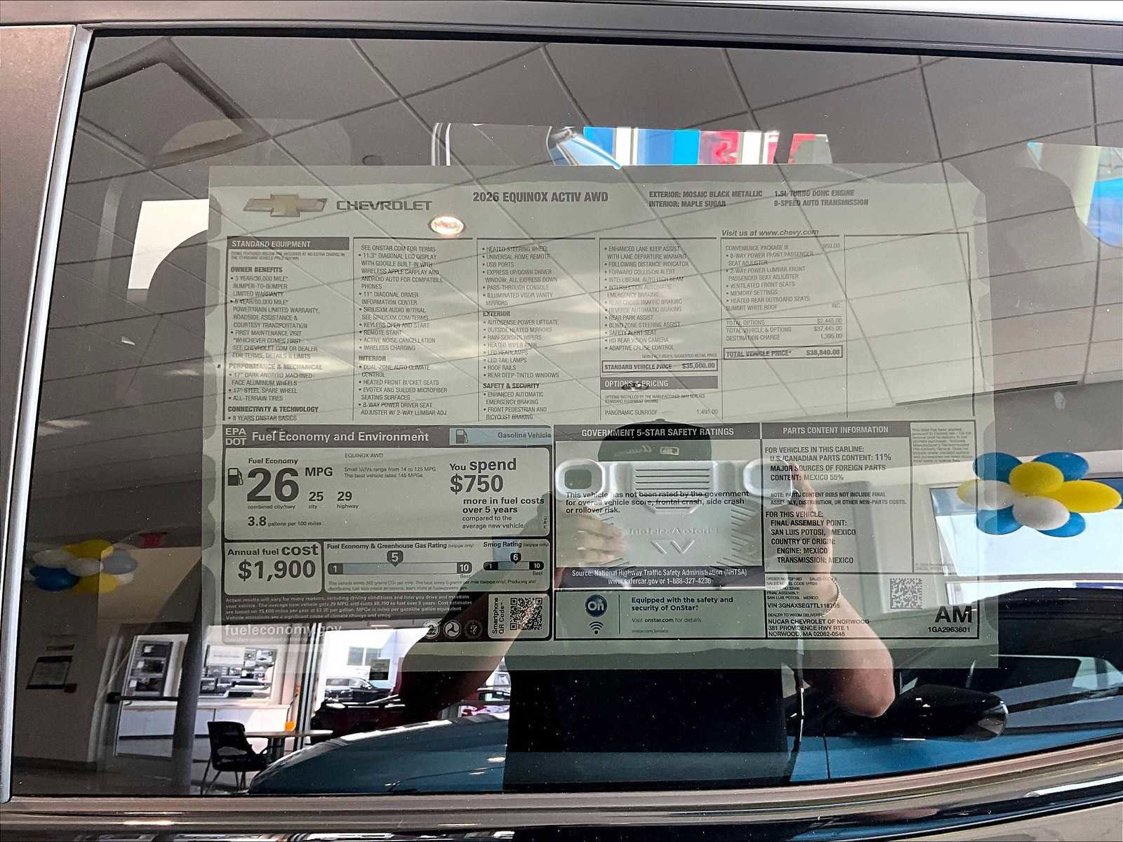 New 2026 Chevrolet Equinox ACTIV w/ Convenience Package III image 17