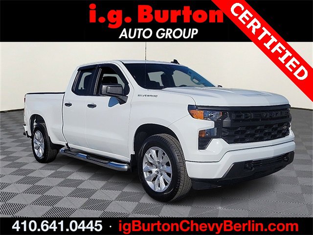 Certified 2022 Chevrolet Silverado 1500 Custom