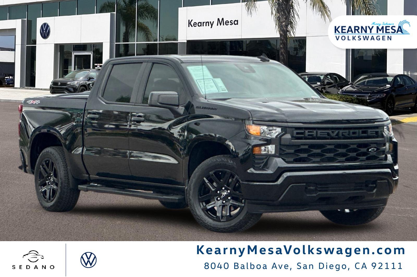 Used 2023 Chevrolet Silverado 1500 Custom w/ 2.7L Blackout Package