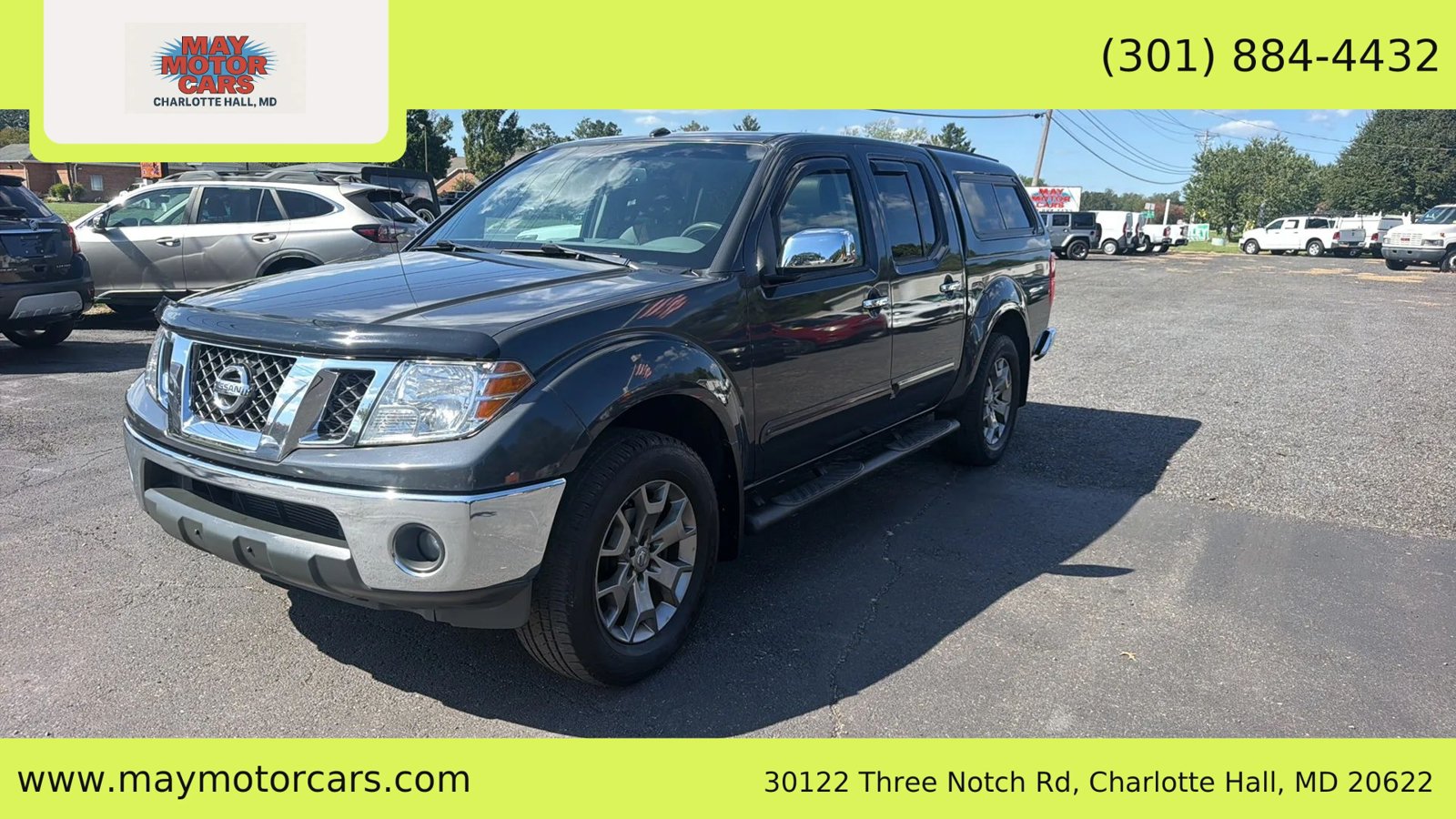 Used 2015 Nissan Frontier SL w/ Moonroof Package