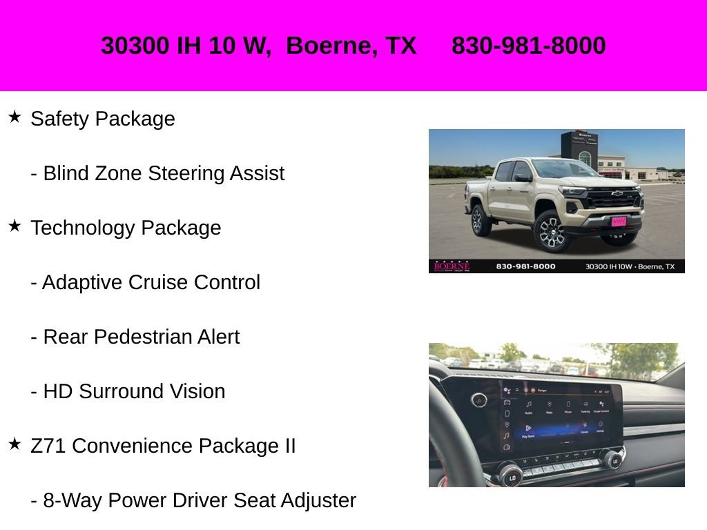 Used 2023 Chevrolet Colorado Z71 w/ Z71 Convenience Package 2 AWD/4WD image 20