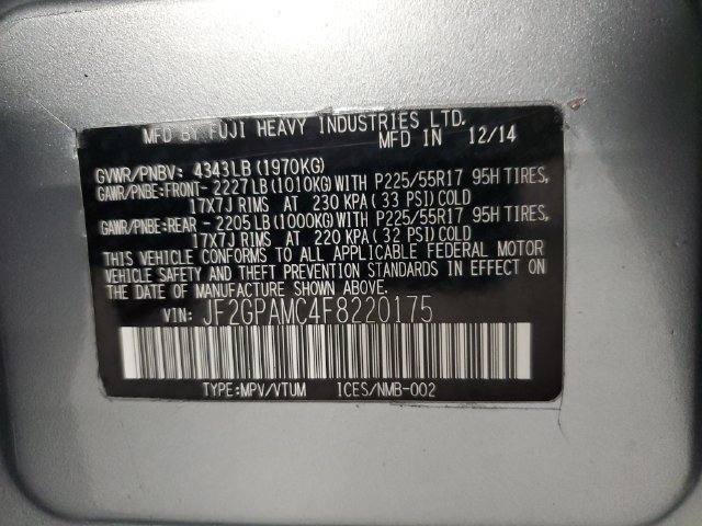 Used 2015 Subaru Crosstrek 2.0i Limited w/ Popular Package #1 AWD/4WD image 31