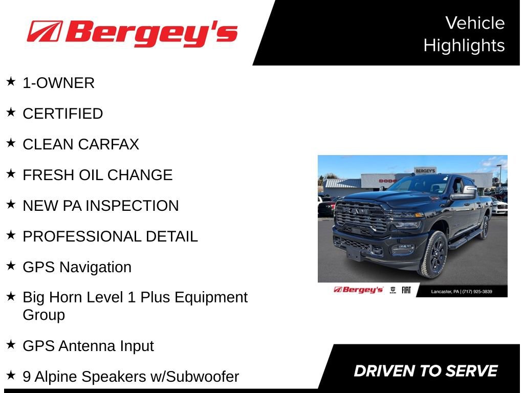 Used 2025 RAM 2500 Big Horn AWD/4WD image 8
