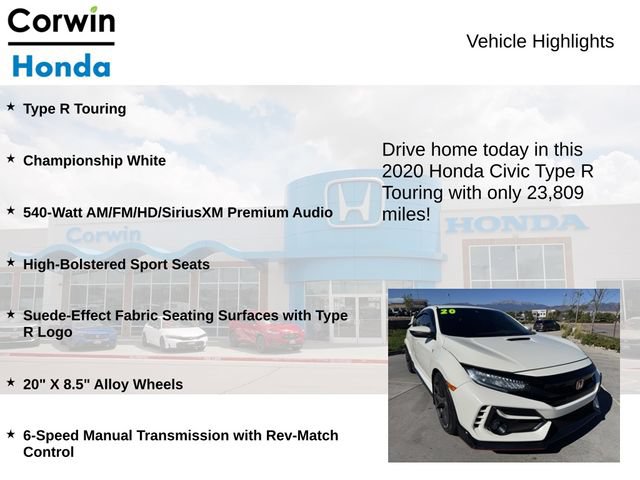 Used 2020 Honda Civic Type R image 6