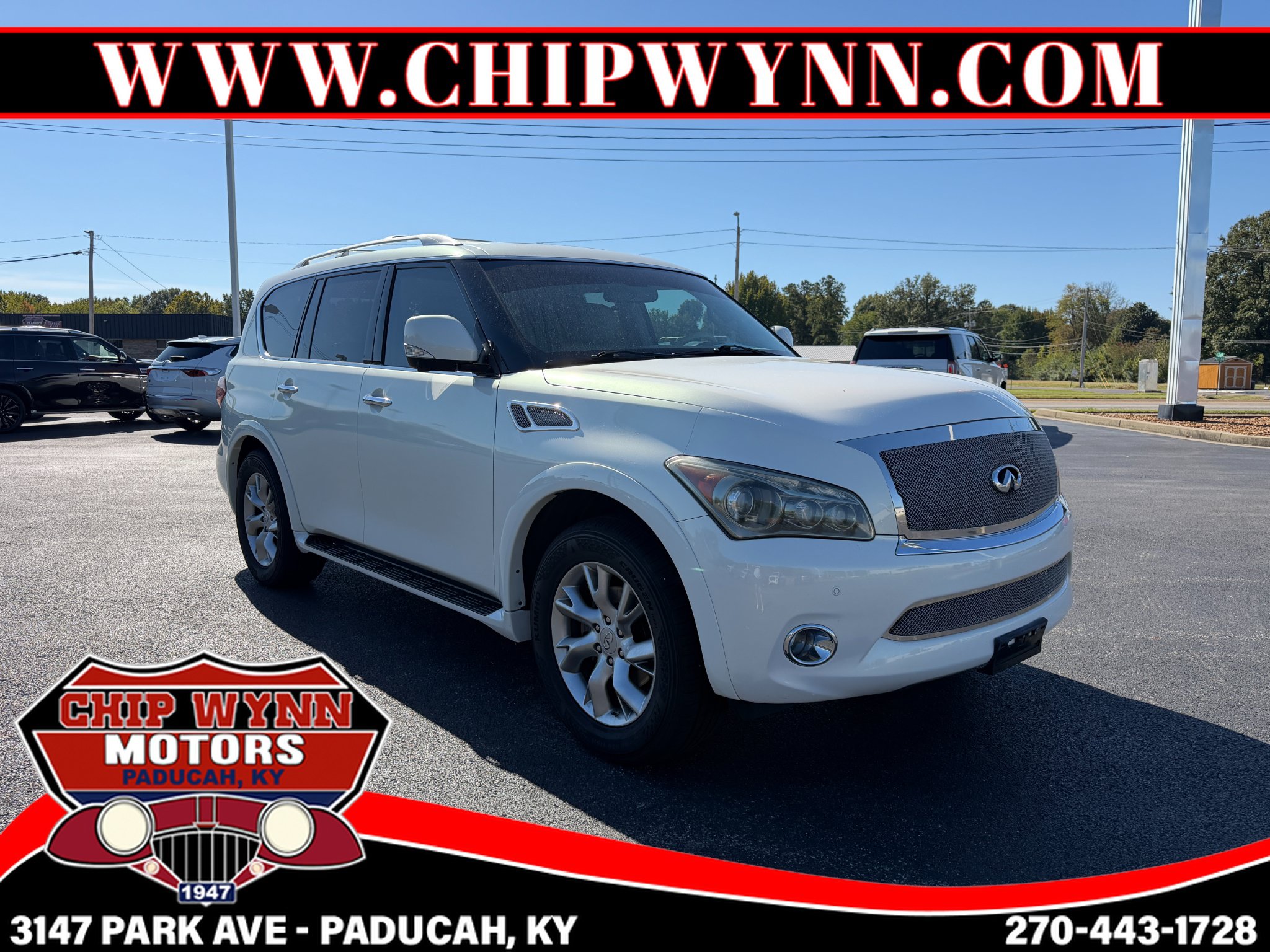 Used 2013 INFINITI QX56 4WD w/ Theater Pkg