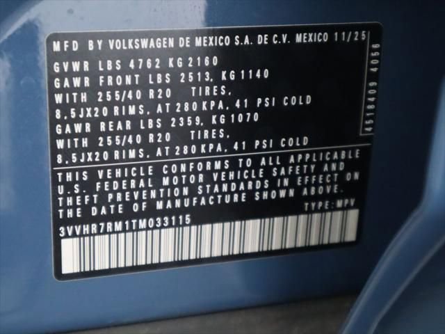 New 2026 Volkswagen Tiguan SE R-Line image 33