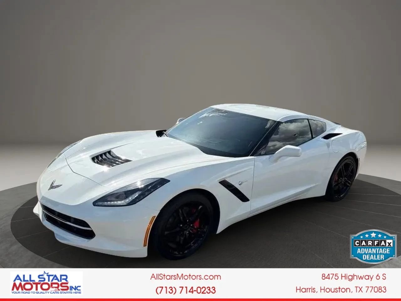 Used 2016 Chevrolet Corvette Stingray Coupe w/ Battery Protection Package RWD image 3