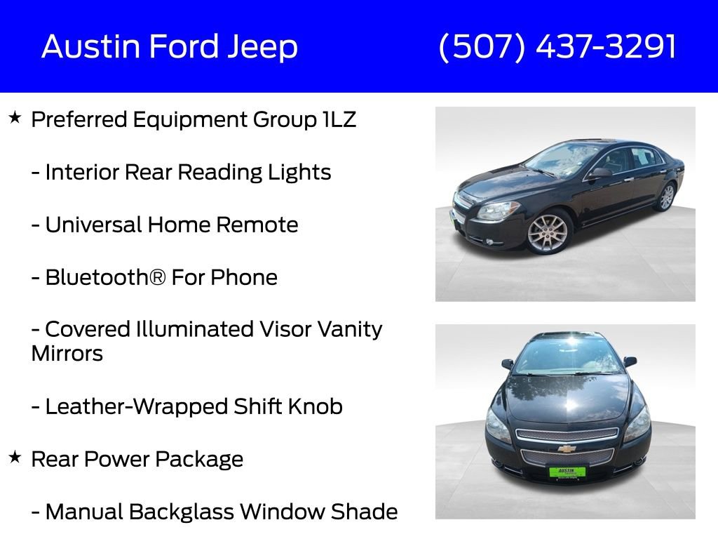 Used 2009 Chevrolet Malibu LTZ w/ HFV6 Engine Package image 14