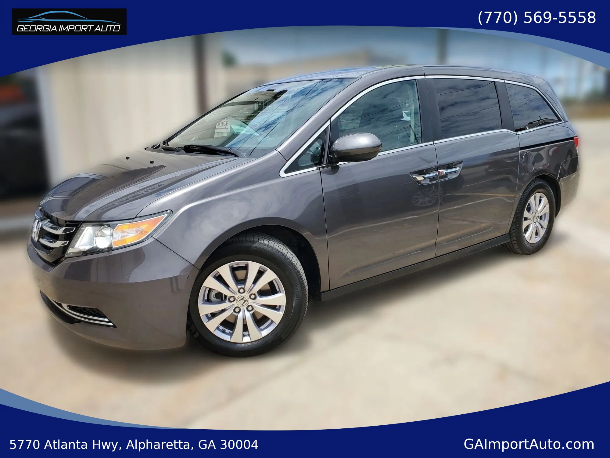 Used 2017 Honda Odyssey EX-L image 1