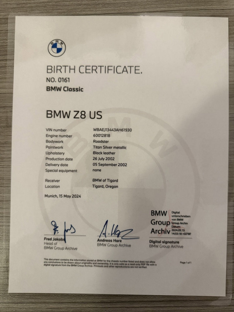 Used 2003 BMW Z8 image 31