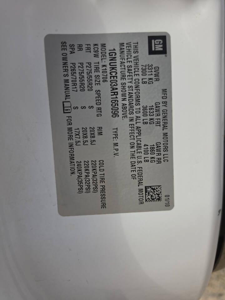 Used 2010 Chevrolet Tahoe LTZ AWD/4WD image 41