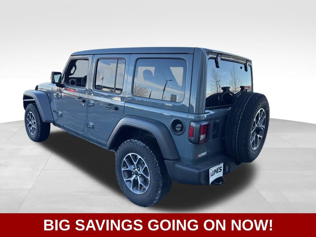 New 2025 Jeep Wrangler Unlimited Sport AWD/4WD image 8