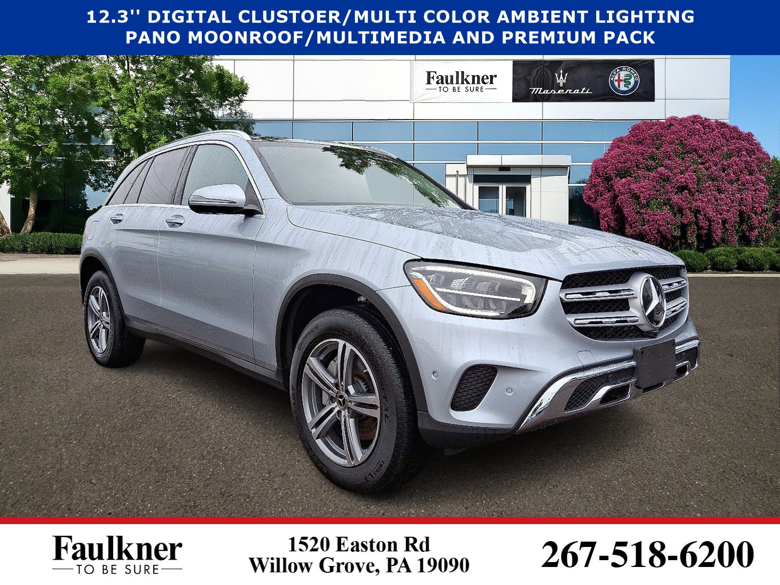 Used 2022 Mercedes-Benz GLC 300 4MATIC w/ Multimedia Package Lite