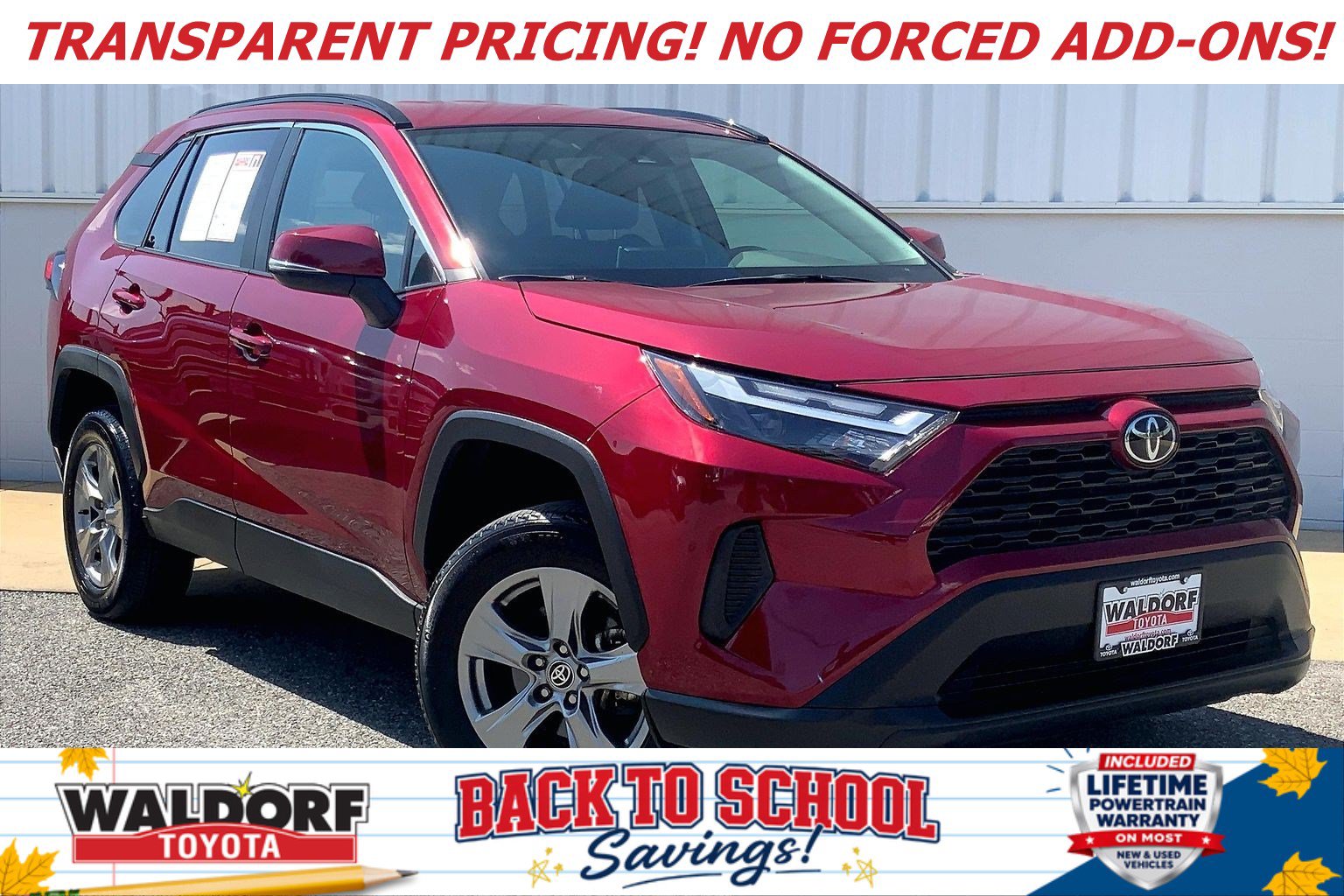 Used 2025 Toyota RAV4 XLE AWD/4WD image 1