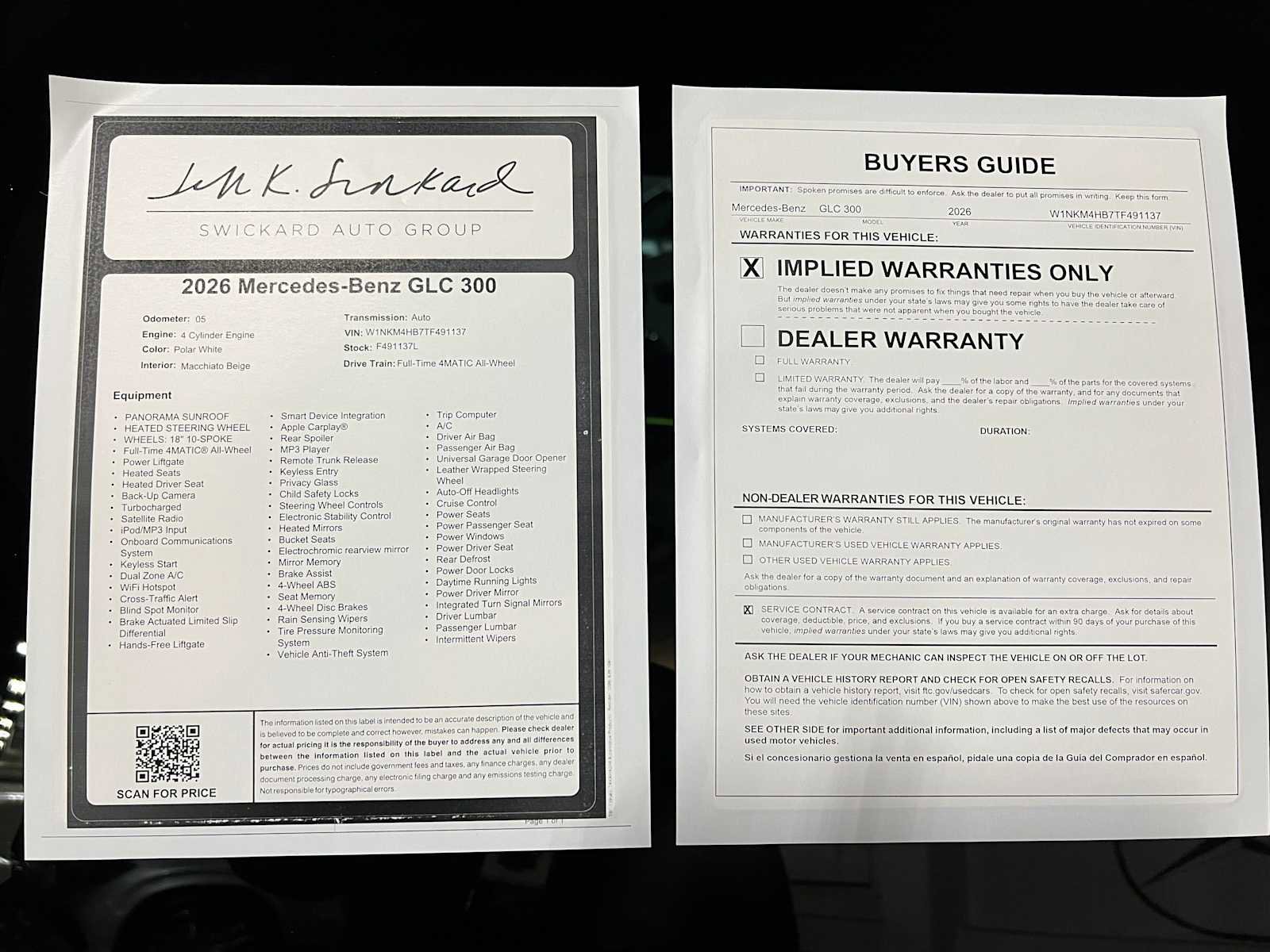 Certified 2026 Mercedes-Benz GLC 300 4MATIC image 44