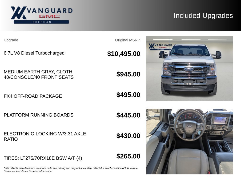 Used 2022 Ford F250 XLT w/ FX4 Off-Road Package AWD/4WD image 9