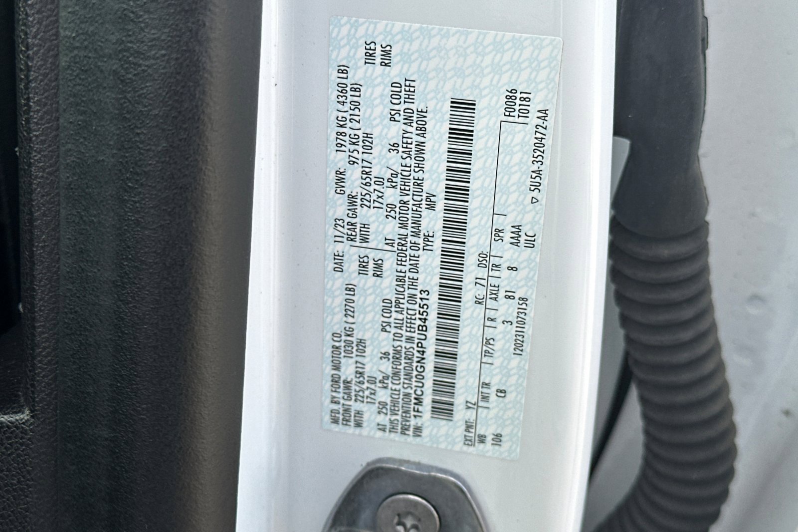 Used 2023 Ford Escape Active image 29