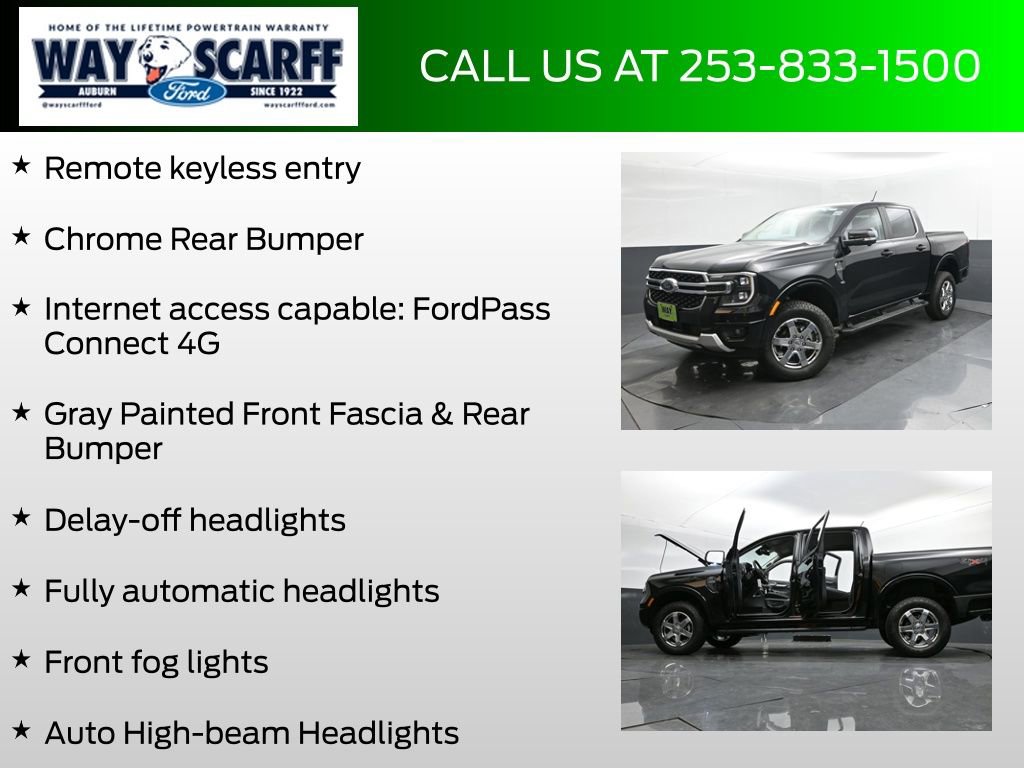New 2025 Ford Ranger Lariat w/ Chrome Accent Package image 25