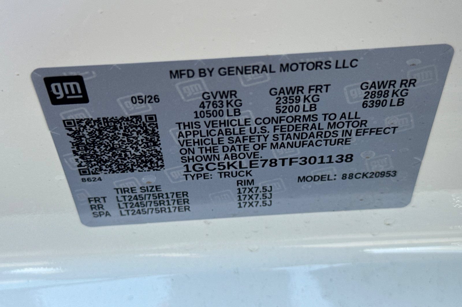 New 2026 Chevrolet Silverado 2500 W/T w/ WT/CX Safety Package AWD/4WD image 26