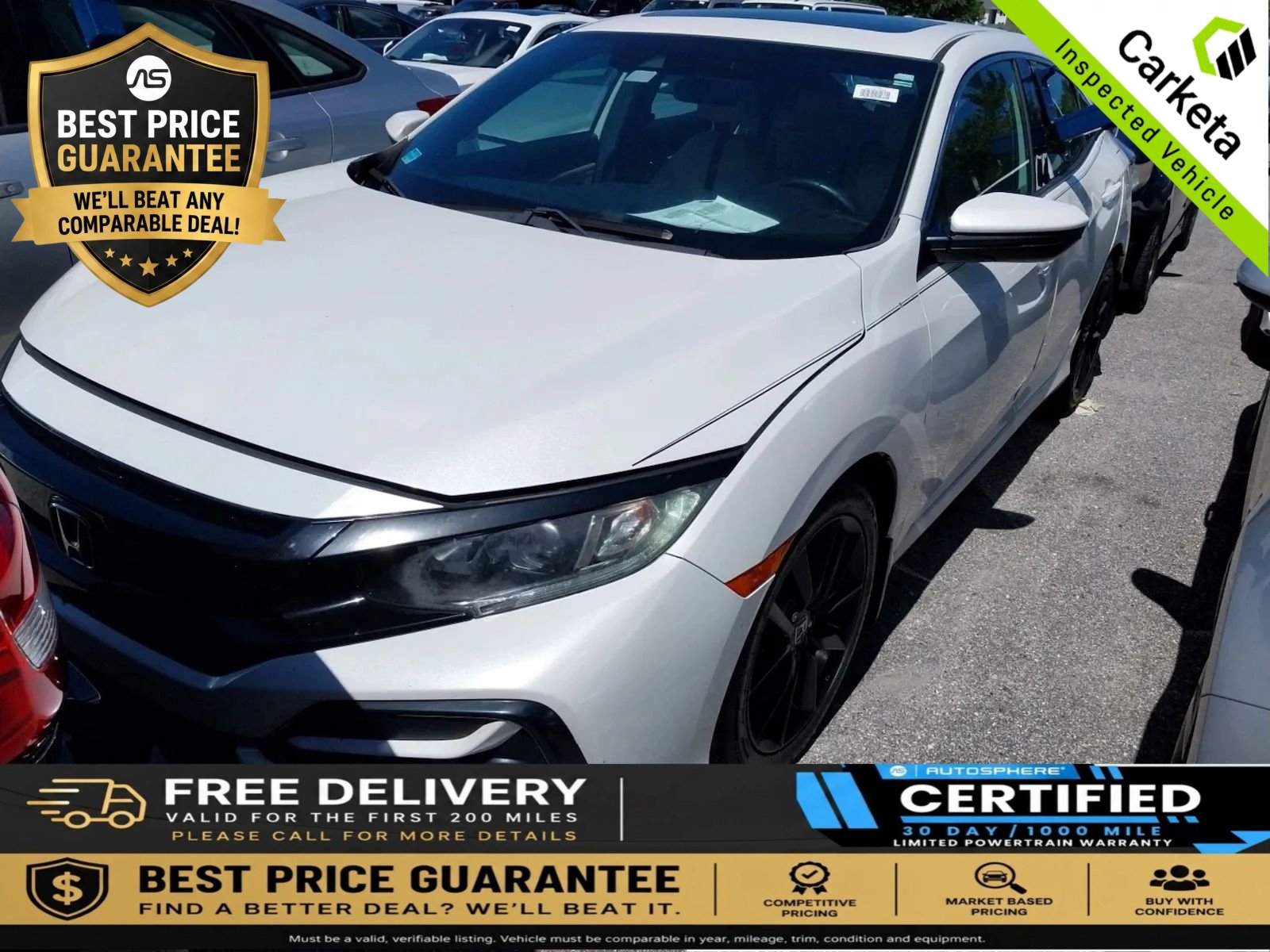 Used 2020 Honda Civic EX