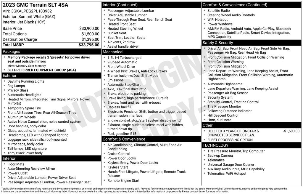 Used 2023 GMC Terrain SLT image 28