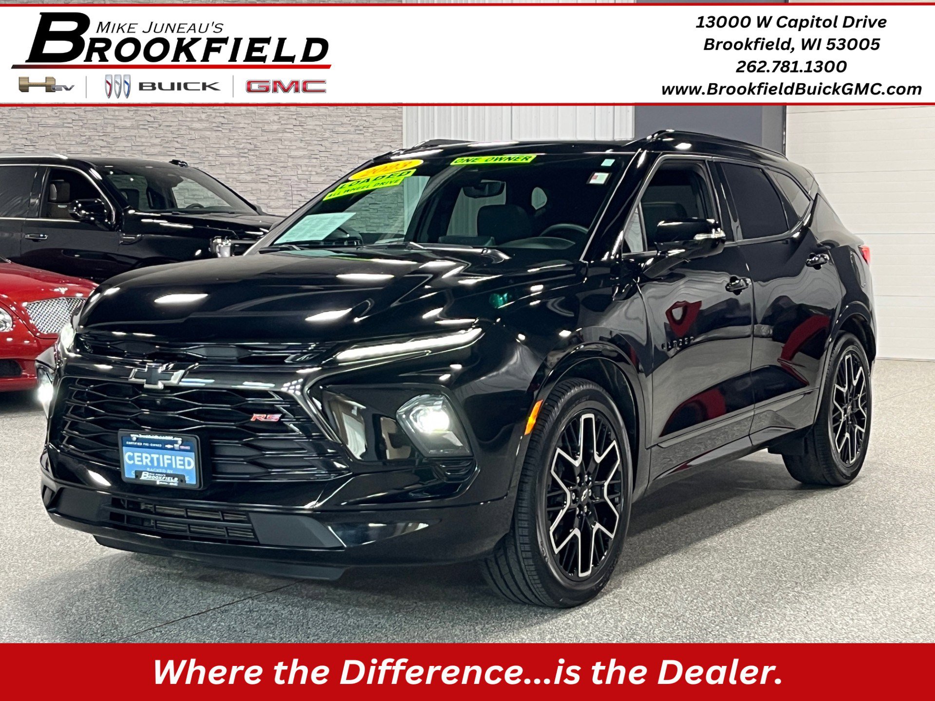 Certified 2023 Chevrolet Blazer RS w/ Driver Confidence II Package