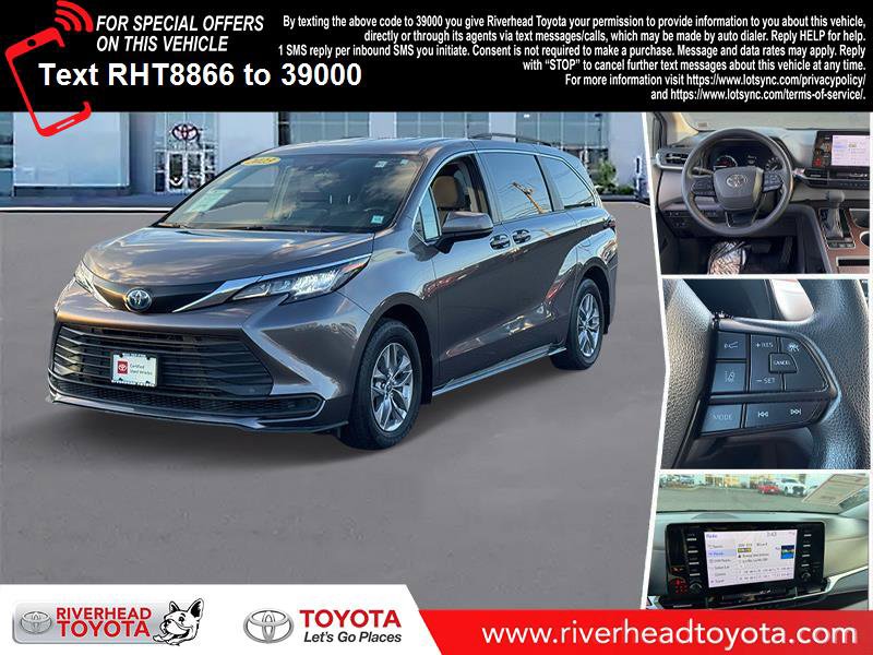 Certified 2023 Toyota Sienna LE image 1