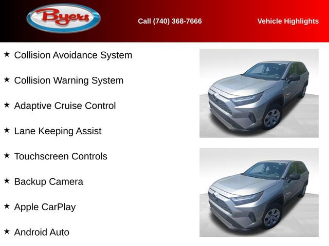 Used 2025 Toyota RAV4 LE AWD/4WD image 10