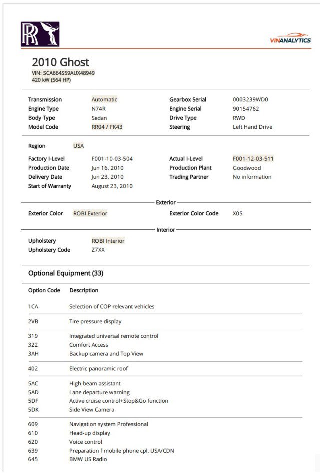 Used 2010 Rolls-Royce Ghost image 7