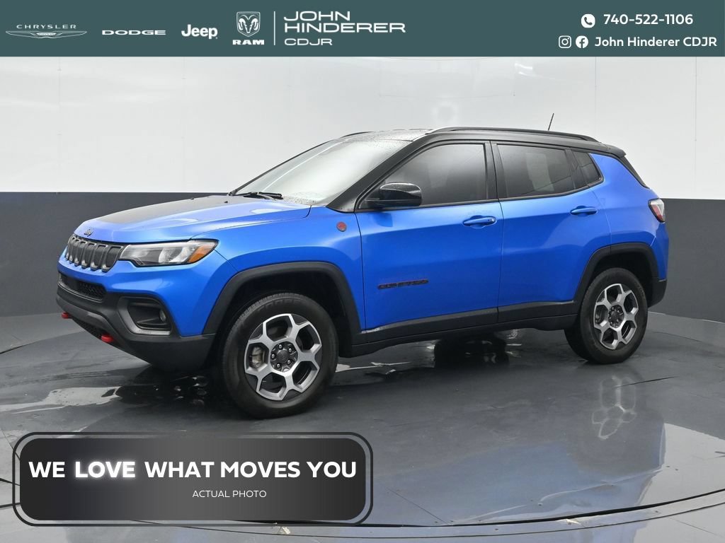 Certified 2022 Jeep Compass Trailhawk w/ Trailhawk Convenience Group AWD/4WD image 1