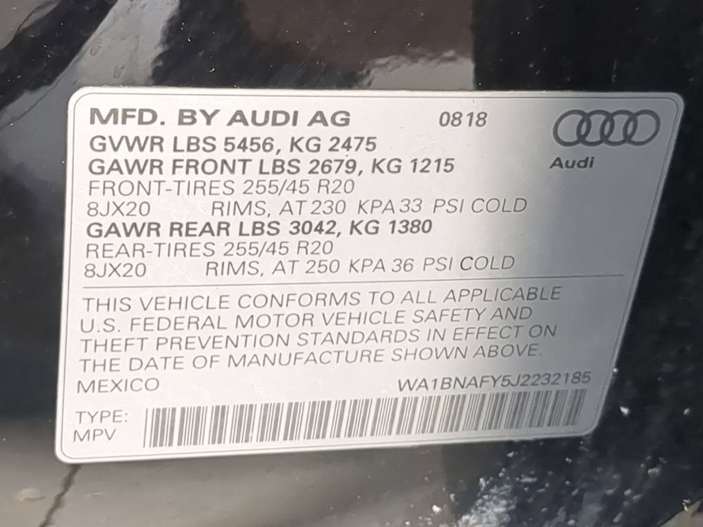 Used 2018 Audi Q5 2.0T Premium Plus w/ Premium Plus Package AWD/4WD image 42