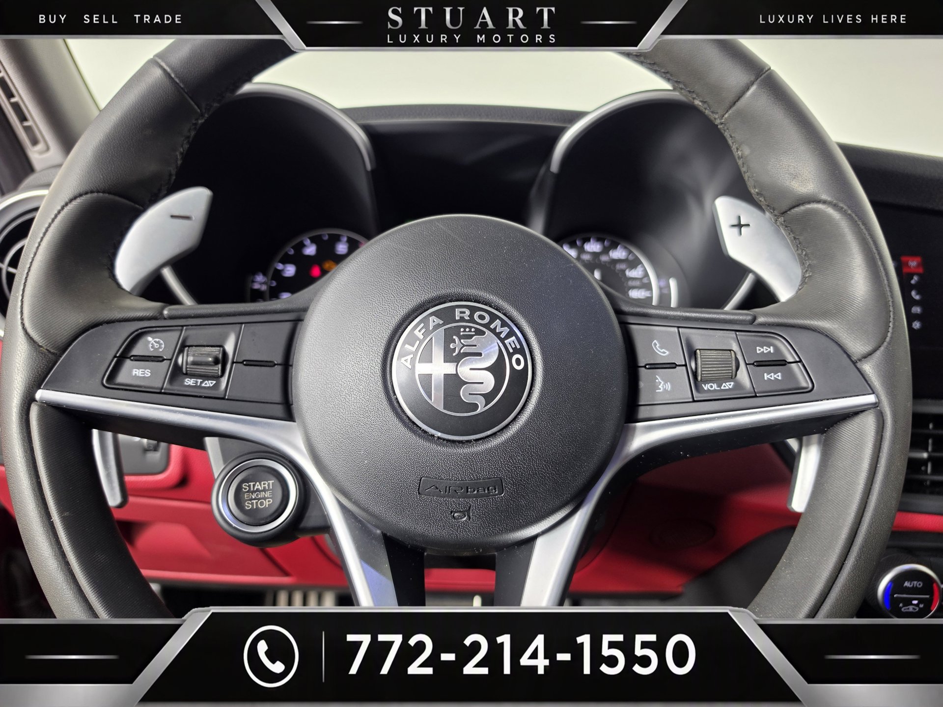 Used 2019 Alfa Romeo Giulia Ti Sport w/ Quick Order Package 22U Sport RWD image 9