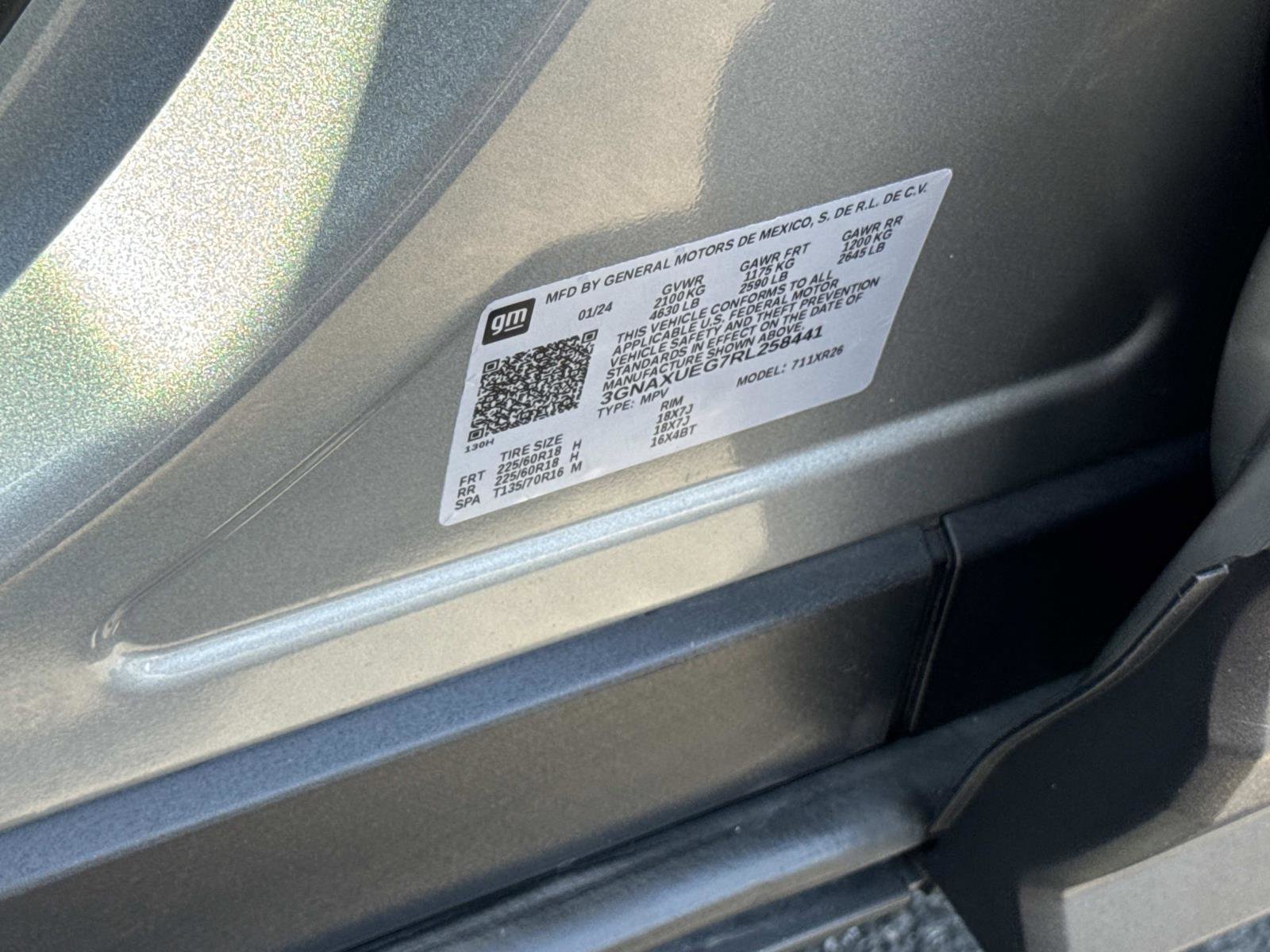 Used 2024 Chevrolet Equinox LT w/ LPO, Floor Liner Package image 31
