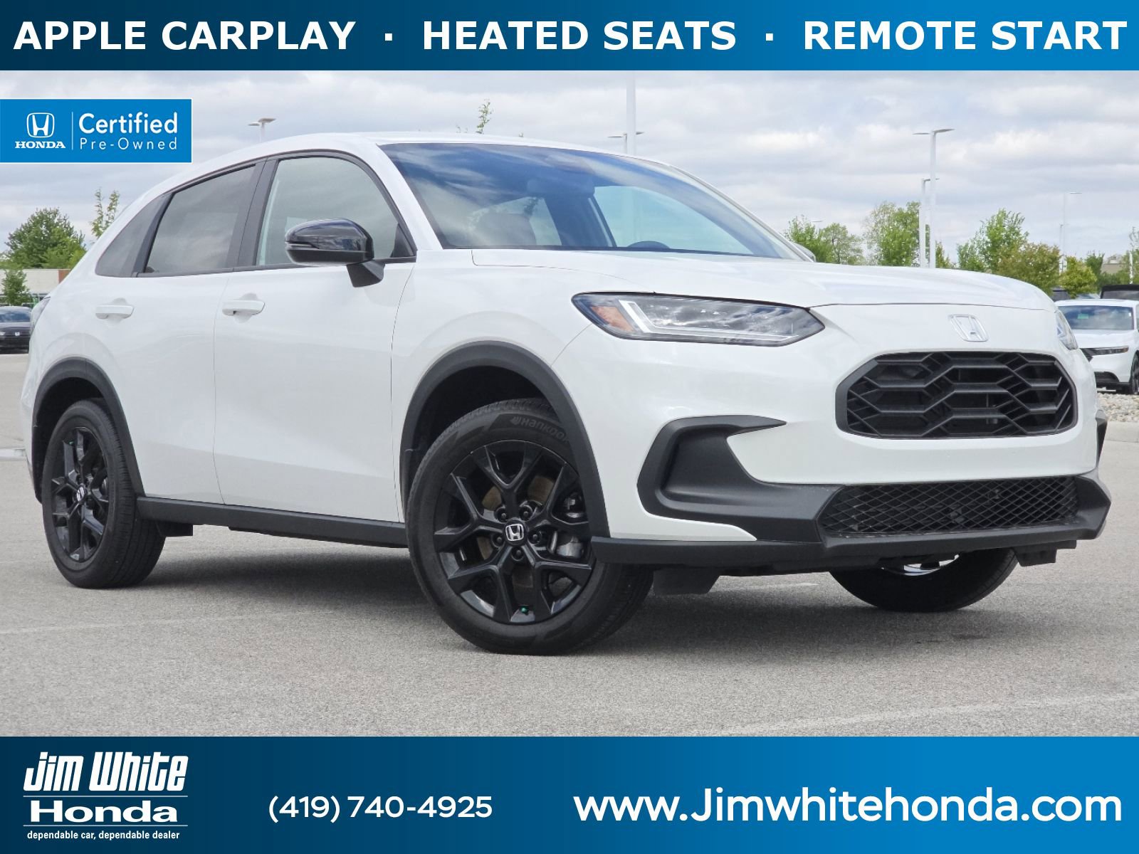Certified 2024 Honda HR-V Sport image 1