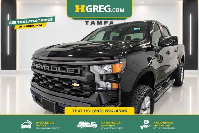 Used 2022 Chevrolet Silverado 1500 Custom RWD image 1
