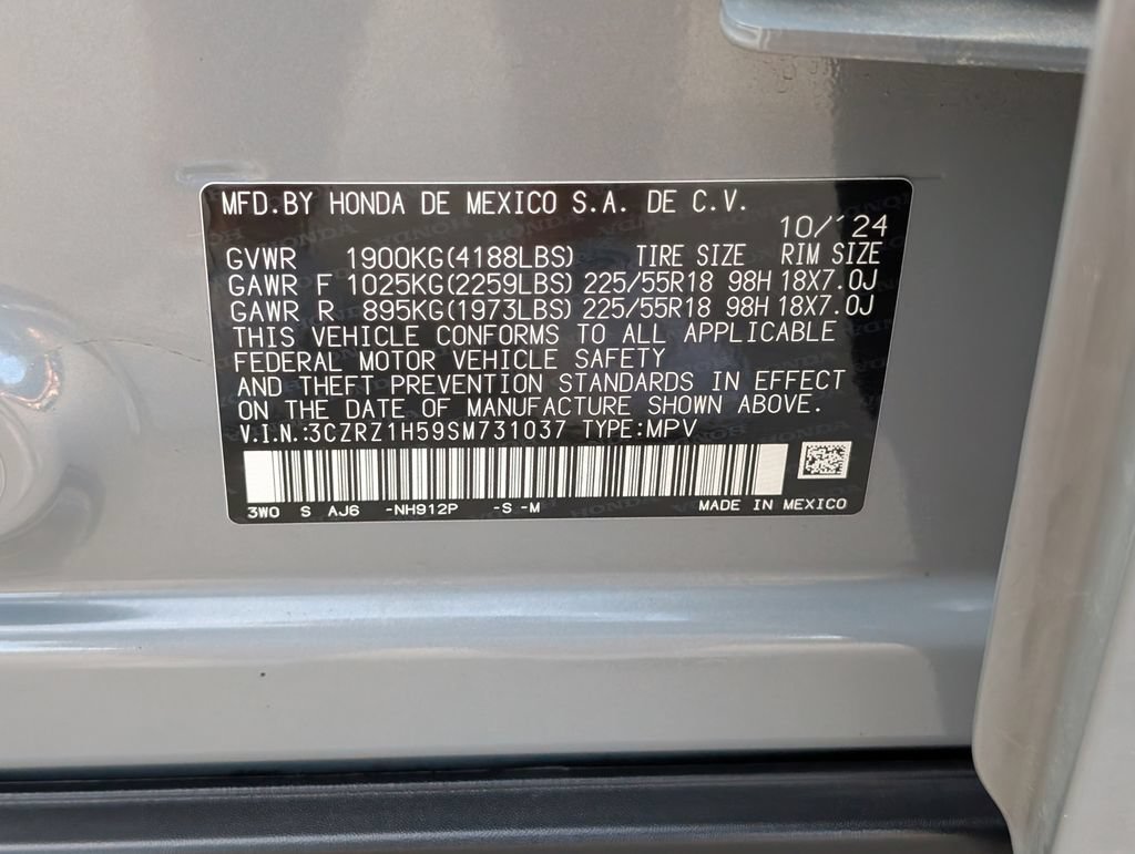 Used 2025 Honda HR-V Sport image 34