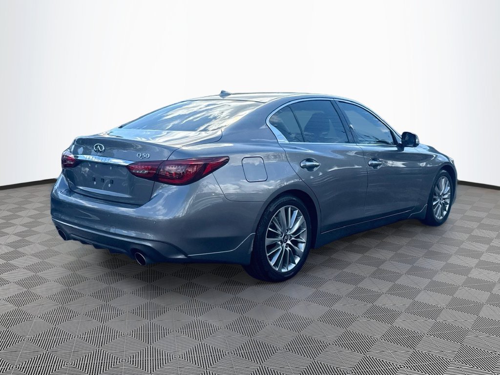 Used 2023 INFINITI Q50 Luxe w/ Cargo Package RWD image 6