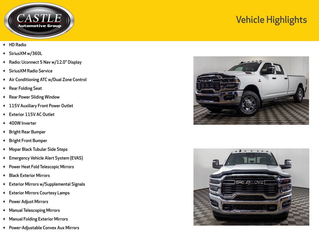 Used 2025 RAM 3500 Tradesman AWD/4WD image 16